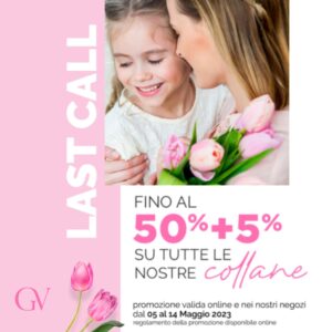 Festa della mamma  – promo terminata